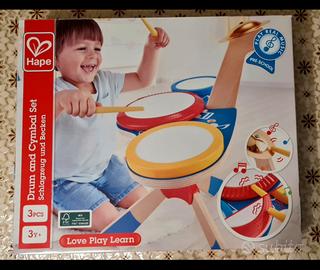Hape set batteria e piatti