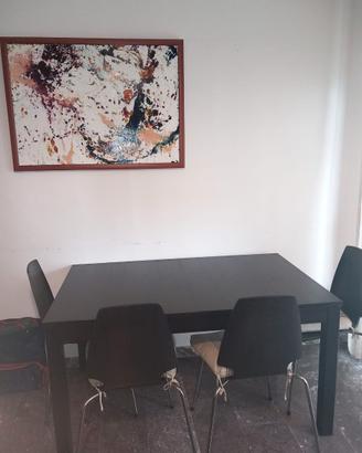 TAVOLO SOGGIORNO CON SEDIE