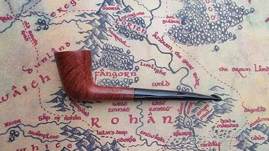 Pipa M.P.B. Golden Brebbia in radica pregiata, fia