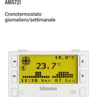 Cronotermostato BTicino art.AM5721