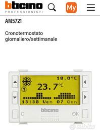 Cronotermostato BTicino art.AM5721