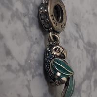 Charm Pandora "pappagallo tropicale"