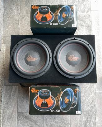 Box 2 Subwoofer + Amplificatore SpAudio