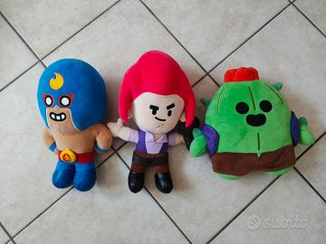 Tris Peluche Brawl Stars – El Primo, Colt e Spike