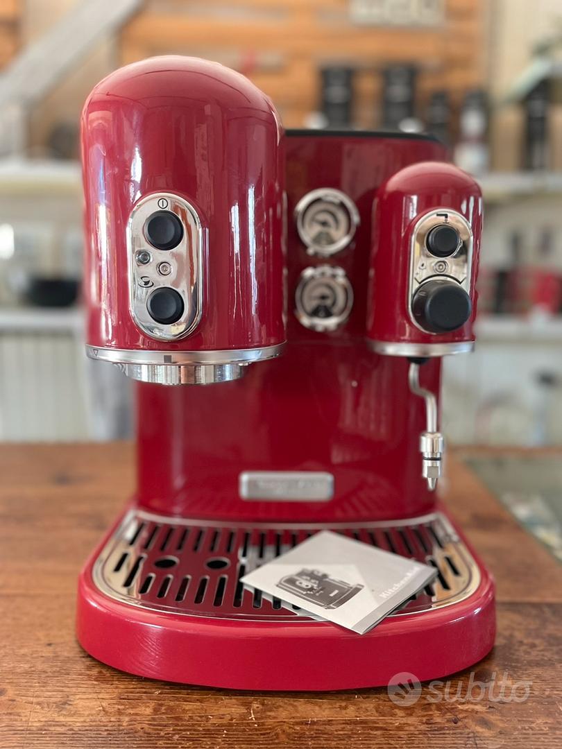 Macchina da caffe KitchenAidArtisan rosso impero Elettrodomestici In