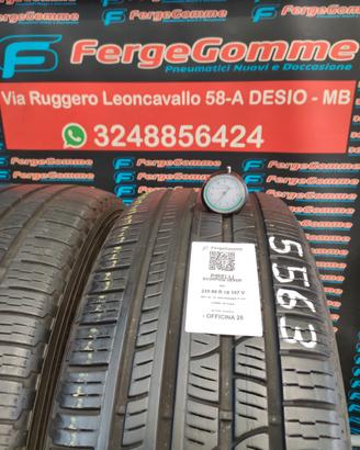 Pneumatici 235/60R18 107V PIRELLI ESTIVE M+S