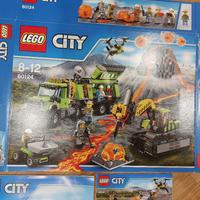 Lego City 60124 - Volcano Exploration Base NUOVO