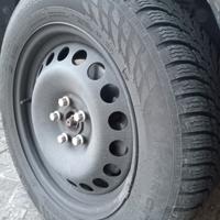 Kit cerchi gomme nokian valvole tps m+s ford R17