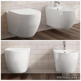 Sanitari sospesi rimless ceramica Volga (no brida)
