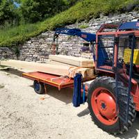 Trattore da cantiere o da collezione