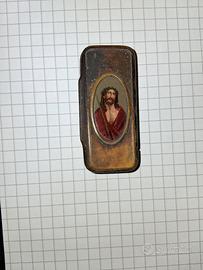 Tabacchiera in corno antica