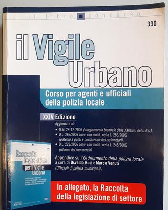 Il Vigile Urbano - il libro concorso