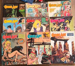 Lotto 9 Riviste COMIC ART (1989-1994)
