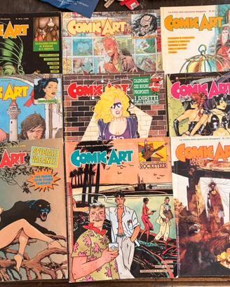 Lotto 9 Riviste COMIC ART (1989-1994)