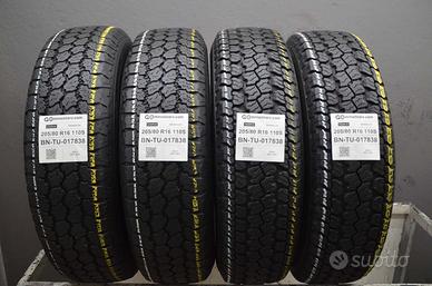 4 pneumatici goodyear 205/80 r16 110s tu17838