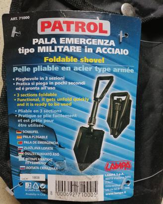 Pala Emergenza LAMPA 
