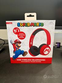 Cuffie wireless Super Mario nuove