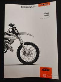 Manuale Utente Inglese KTM 125 150 SX (2019-2022)