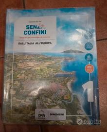 Libro di geografia per medie Senza Confini 1