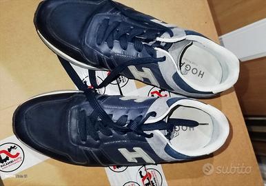 Hogan sneakers scarpa uomo blu 