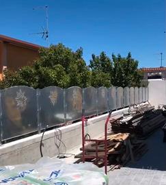 Recinzione a pannelli