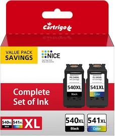 Cartucce 540 541 XL per Canon Pixma MG4250 TS5150