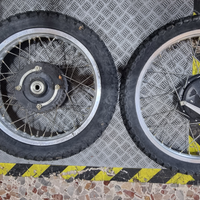 Coppia cerchi Yamaha xt 550 e 400