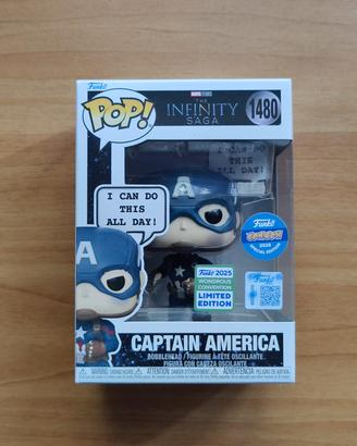 Captain America - Funko Pop Comicon 2025