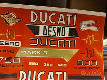 ADESIVI DUCATI  D'EPOCA