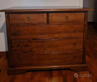 comò 2 comodini e specchio