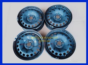 Cerchi in ferro 5,5 x 15 per VW Polo 2017 >