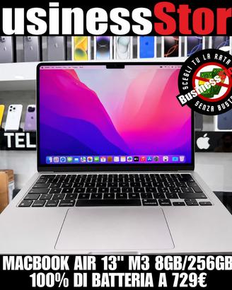 MACBOOK AIR 13" M3 8GB/256GB BUSINESS STORE