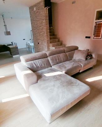 Divano Poltronesofà con penisola +meccanismo relax