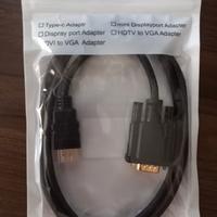 cavo adattatore Vga Hdmi