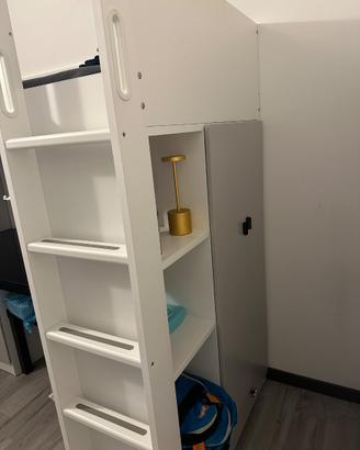 Letto a soppalco Smastad ikea come nuovo