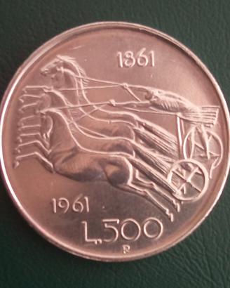 Moneta d'argento Italia 1961