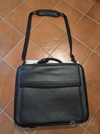 Borsa in pelle a tracolla porta pc samsonite in pe
