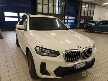 BMW X3 xDrive20d Automatica 190 CV – Anno 2022 