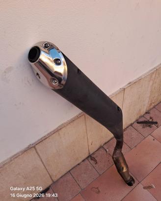 Marmitta terminale honda Hornet anno 2003 al 2006 