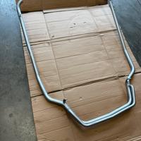 Bull bar lungo doppio traversino ape 50