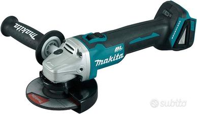 Makita DGA505 nuova + batteria 18V 6.0Ah