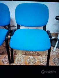 sedie da sala d'attesa 