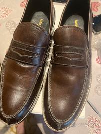 College scarpe uomo, testa di moro.