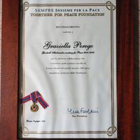 onorificenza di Maria Pia Fanfani