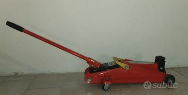cric idraulico a carrello sollevatore auto