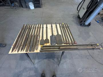 scalpelli e punte per demolitore