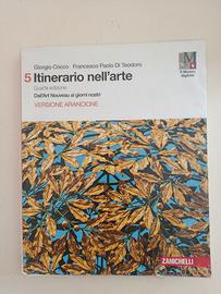 libro Itinerario nell'arte Zanichelli