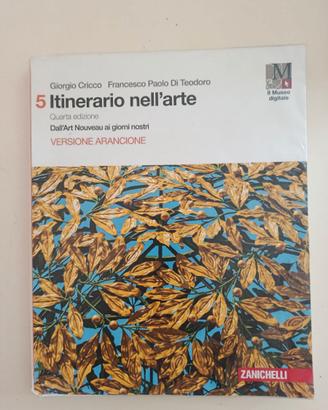 libro Itinerario nell'arte Zanichelli
