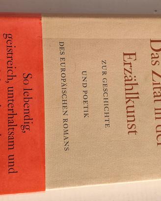 Das Zitat in der Erzählkunst 1°edizione 1961