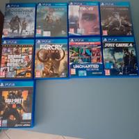 Lotto 9 giochi ps4 (prezzo trattabile)